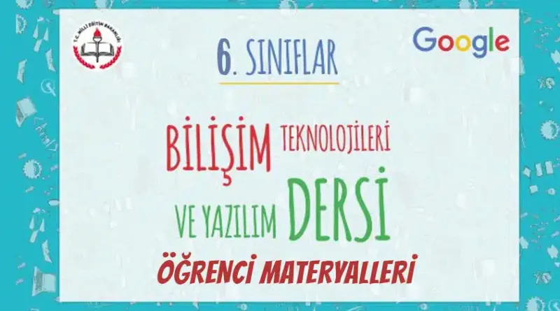 6.Sınıf BTY Öğrenci Materyalleri Kitabı